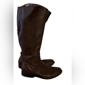 Target Tall Brown Boots Sz 11